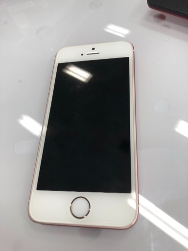 [美品] iPhone SE 64GB SIMフリー ローズゴールド
