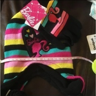 Barbie ニット帽/手袋の画像
