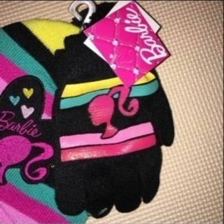 Barbie ニット帽/手袋の画像