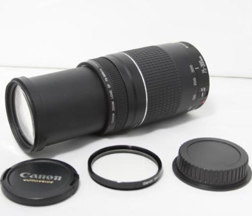 ■送料無料■安心の代引き手数料無料■すぐ使える❤️スポーツ＆旅行❤️Canon EF75-300㎜\n