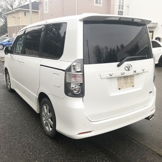 決算セール！　70　ヴォクシー　ZS　両側パワスラ/HDDナビ/バックカメラ/シートカバー　予備検査取得済み！！ の画像