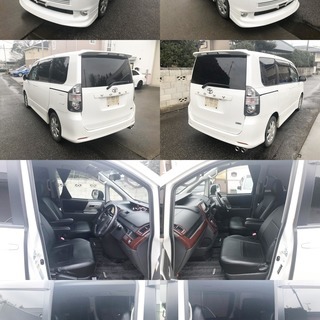 決算セール！　70　ヴォクシー　ZS　両側パワスラ/HDDナビ/バックカメラ/シートカバー　予備検査取得済み！！ の画像