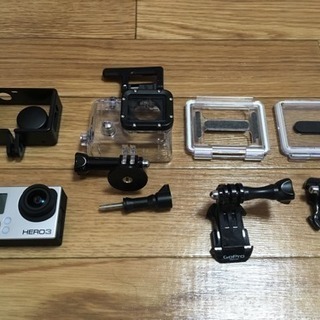 中古 GoPro hero3 シルバー 撮影可能　半ジャンク品 ...