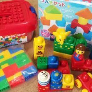 ブロック ・ 積み木 4点セット