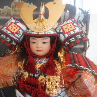 ♪　吉徳大光作　五月人形　初陣飾り　1８万　♪の画像