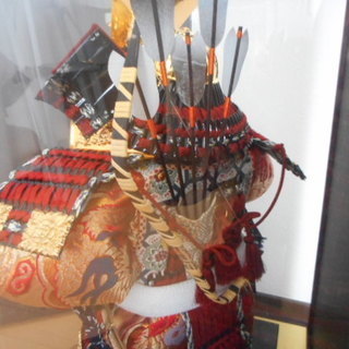 ♪　吉徳大光作　五月人形　初陣飾り　1８万　♪の画像