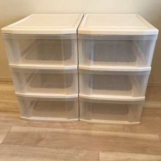 収納ケース 3段2セット