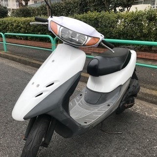 【美品】 原付 ホンダ ライブ ディオ 2st AF34 白