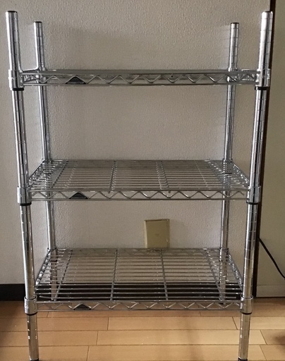 三段 スチーム棚  美品