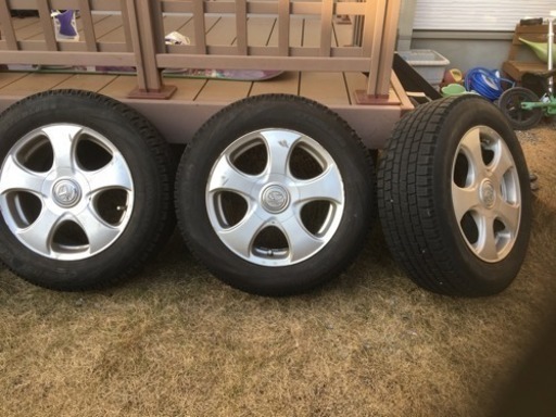 最終処分スタットレスタイヤ売ります。