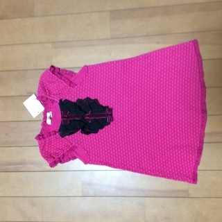 新品 女児  90  ハッシュアッシュ  ワンピース