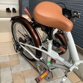 折りたたみ自転車の画像