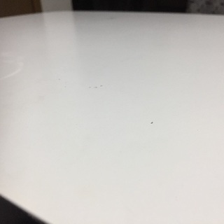 0円 折りたたみ机 白の画像