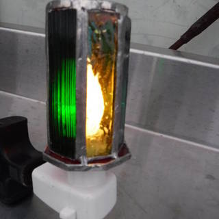 ライト 照明 足元　手作り感 
