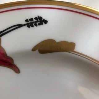 お取引中●未使用品●ノリタケ●THE GINZA 大皿●四季●Brilliant four Seasons●花柄 ゴールド●の画像