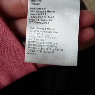 新品 秋冬新作 H&M フェイクファー ロングコートの画像