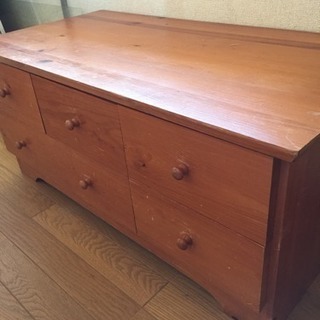 チェスト テレビ台にもなりますの画像