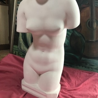石膏像 女性トルソー