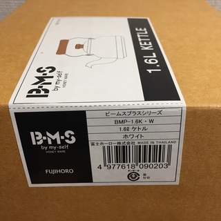 美品　ビームス BMP-1.6K･W [ケトル 1.6L ホワイト]の画像