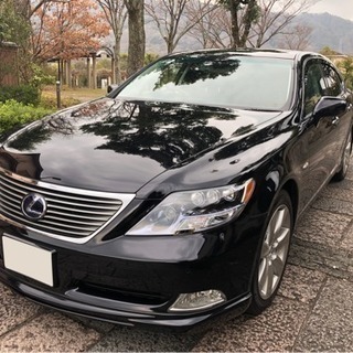 レクサスLS600ハイブリッド走行少ない5万キロ代コミコミ198万円の画像