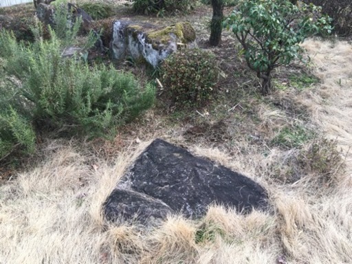 庭石 たくさんあります