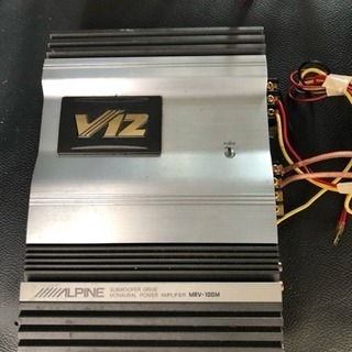 アンプ、ウーファー  セットの画像