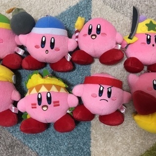 カービィぬいぐるみ８体！！
