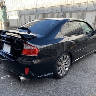 H18年レガシィB4 2.0GTスペックB 6MTターボAWD 社外マフラーメーター等！！早い者勝ち！！の画像