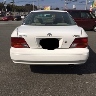 トヨタ ビスタ VX 白 車検1年残ってます！