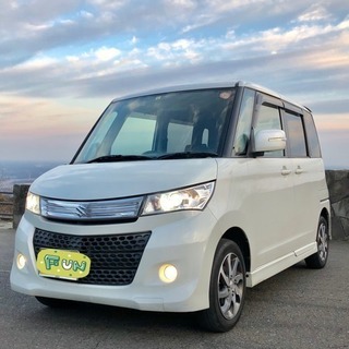 ★フルタイム4WD★パレットSW★SDナビ★地デジTV★左側電動ドア★の画像
