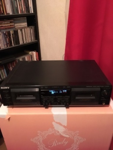 SONY カセットデッキ 90s 通電確認ok ジャンク！！
