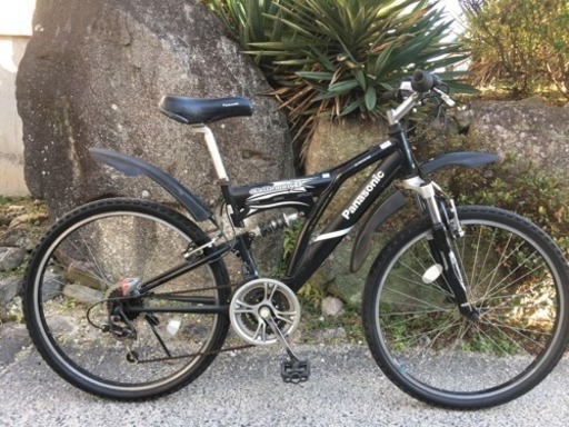 2.マウンテンバイク(Panasonic、アルミフレーム)