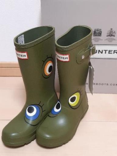 【値下げ】HUNTER　長靴 レインブーツ【希少品】