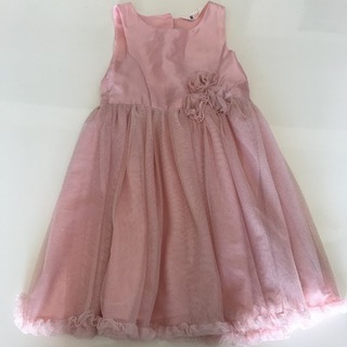 ドレスとファーボレロ  120センチの画像