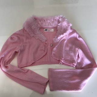 ドレスとファーボレロ  120センチの画像