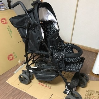 2人乗りベビーカー DUOシティHOP 日本育児