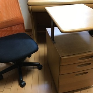 中古学習机 クロガネ 差し上げますの画像