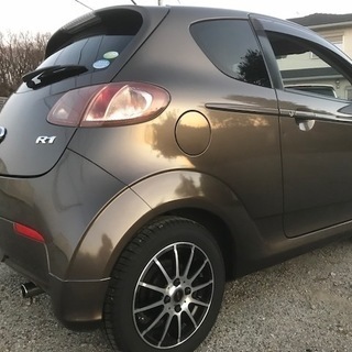 早い者勝ち！　車検H32.1　スバル　R1  H21年式　希少色　モカブロンズパールの画像