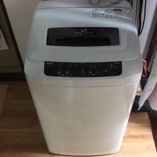 Haier 4.2kg 全自動洗濯機 2014年式 他家電あげます★