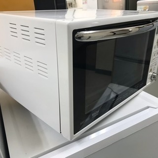 家電祭り　20％OFFキャンペーン中【リサイクルサービス八光　田上店　安心の3か月保証　配達・設置OK】シャープ オーブンレンジ エディオンオリジナル 【取り出し忘れ防止機能付き】 ホワイト系 REBE2Wの画像