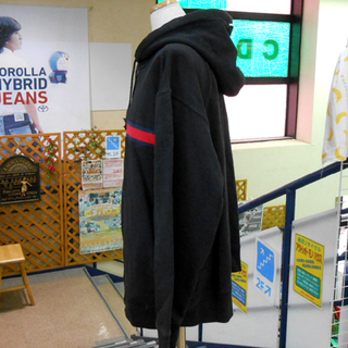 トミーヒルフィガー ジーンズ 長袖 ジップアップパーカー L ブラック/黒 パーカー フルジップ メンズ フード付き TOMMY HILFIGER JEANS ☆ PayPay(ペイペイ)決済可能 ☆ 札幌市 清田区 平岡の画像