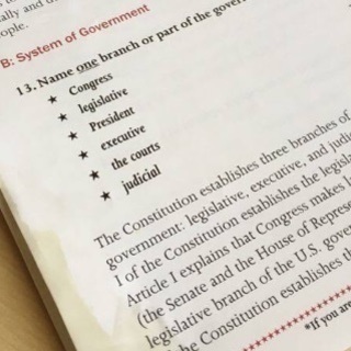 ◼️無料◾️米国市民権申請 テキスト & CDの画像