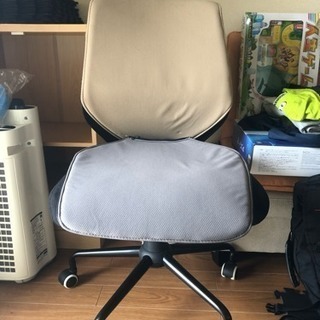 勉強椅子 カバー付き