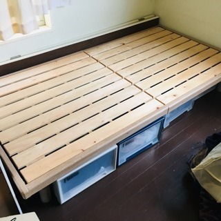 スノコ シングルベット