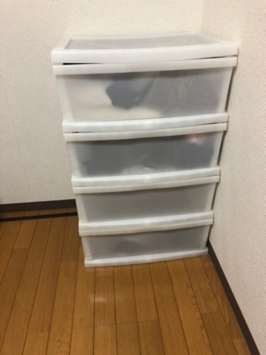 衣装ケース 四段