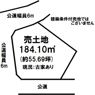 習志野市本大久保4丁目土地　2880万円 - 土地販売/土地売買