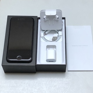 iPhone7 128GB ジェットブラック SIMフリー 超美品