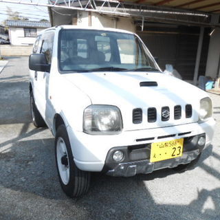スズキ、ジムニーターボ（ＪＢ２３Ｗ）平成１３年式、４速ＡＴ，４Ｗ...