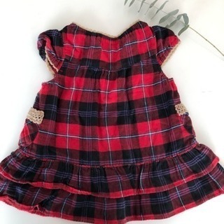 取引中５０．ミキハウス 80cm ガールズトップスの画像