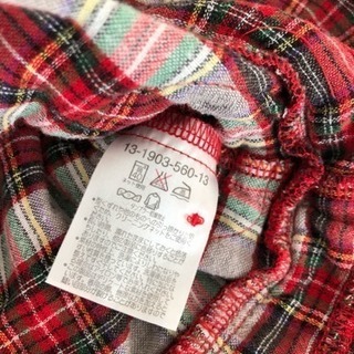 取引中５０．ミキハウス 80cm ガールズトップスの画像